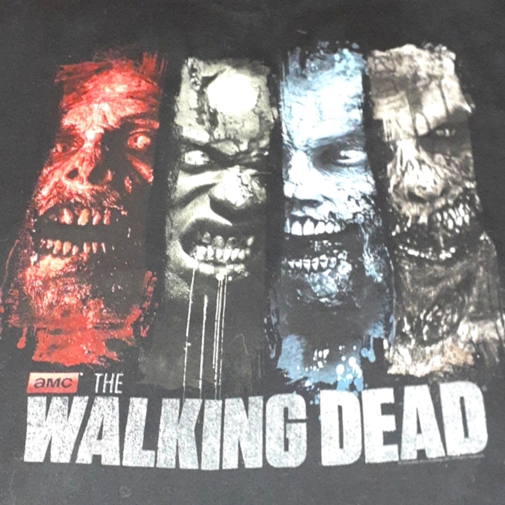 Walking Dead Tee Shirt 2XL Black